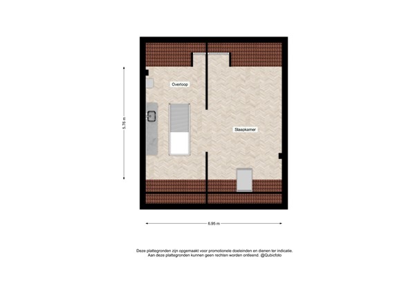 Floorplan - Hoge Hondstraat 8, 7413 CA Deventer